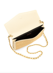 BETH Raffia Clutch