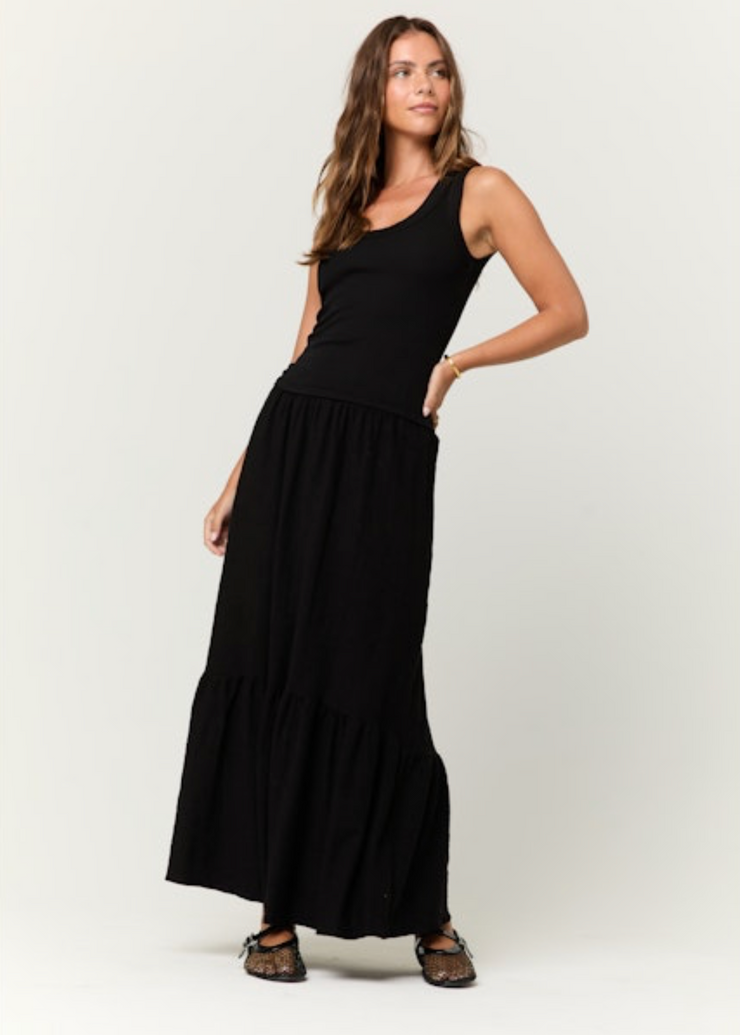 Nara Scoop Neck Rib Tank