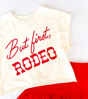 But First, Rodeo Crop Top