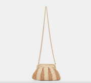 Hydra Raffia Clutch