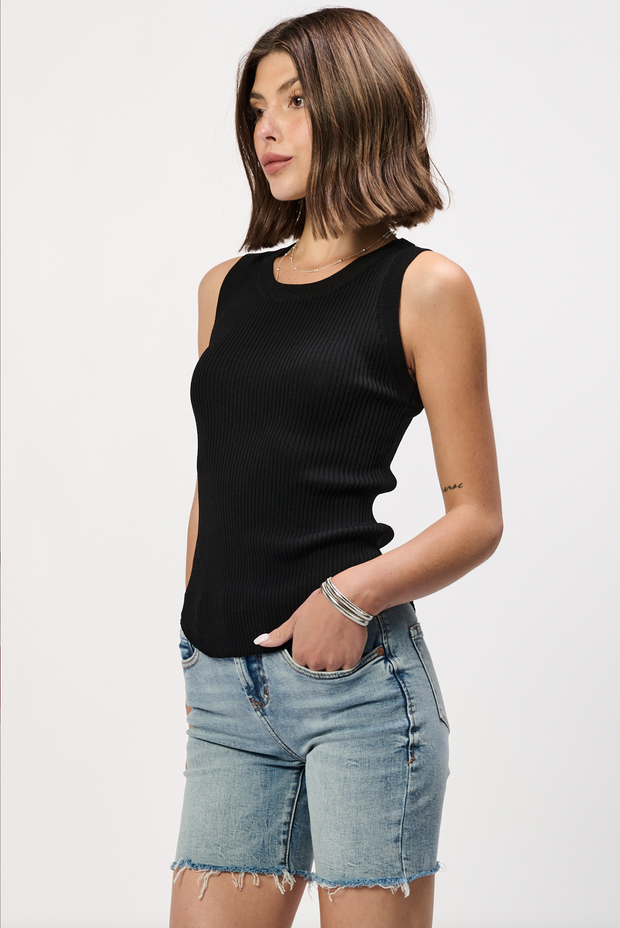 Corrine Sleeveless Sweater Tank