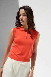 Amanda Sleeveless Knit Cardigan Vest (Copy)