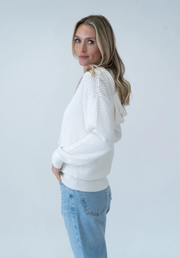 Carli Crochet Hoodie