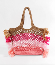 Paros Raffia Beach Tote