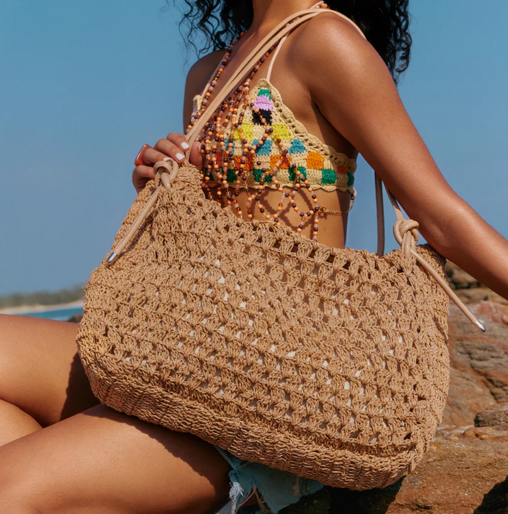Ravello Raffia Tote