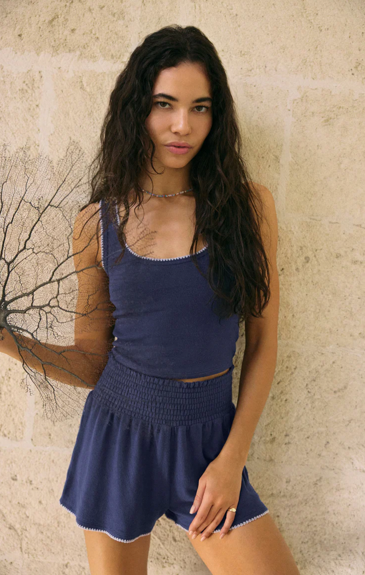Z Supply Casa Whipstitch Silky Jersey Tank