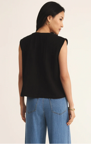 Z Supply Cliffside V-Neck Airy Gauze Top