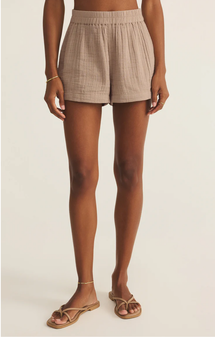Z Supply Beacon Airy Gauze Shorts