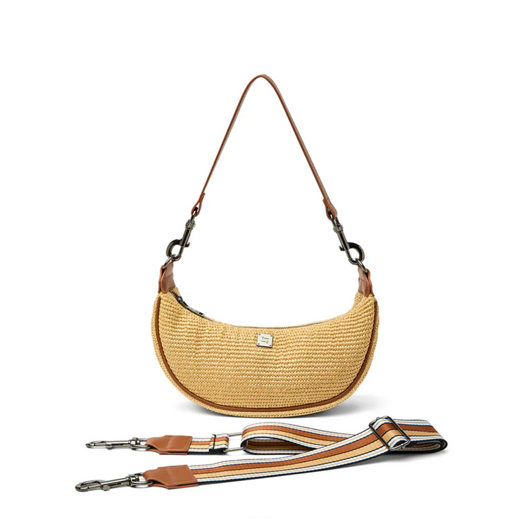 Think Royln Moonlighting Raffia Bag