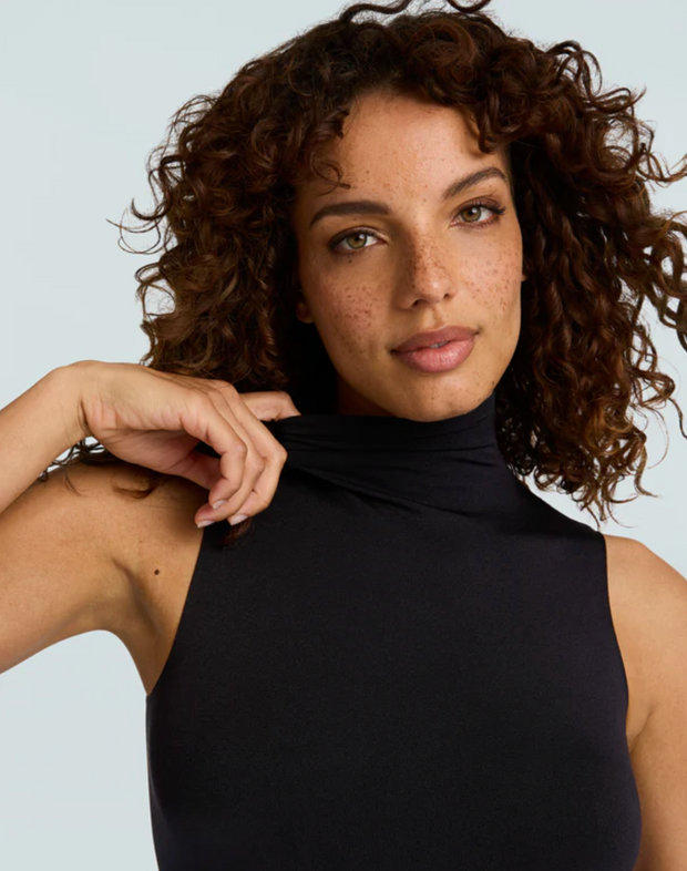 Commando Prima Ballet Sleeveless Mockneck Bodysuit