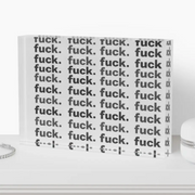My Favorite Word...Fuck - Crystal Block Decor