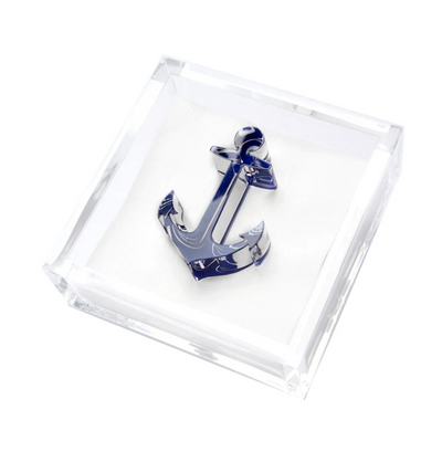 Cocktail Napkin Holder - Anchor