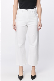 Teddi Baggy Fit Pant - White