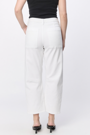 Teddi Baggy Fit Pant - White