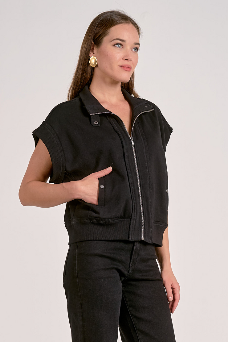 Amy Zip Up Vest