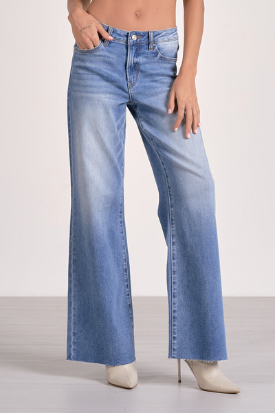 Colette Mid Rise Wide Leg Jean