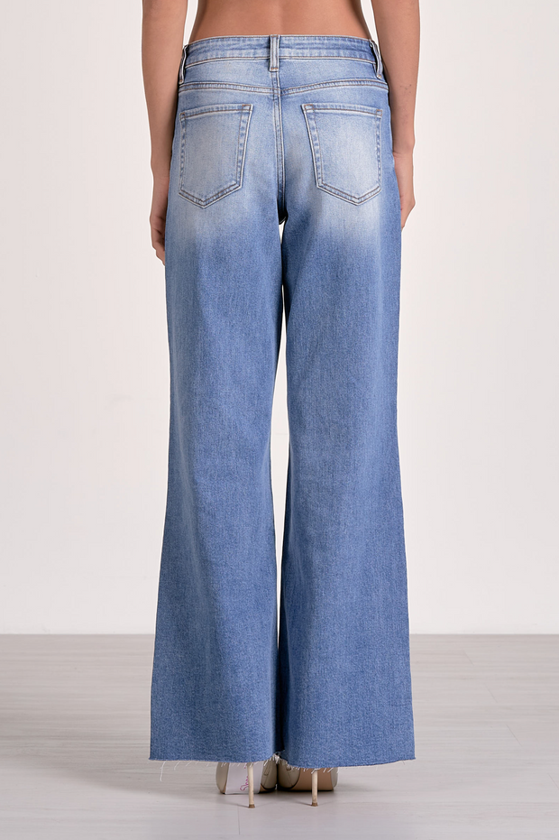Colette Mid Rise Wide Leg Jean