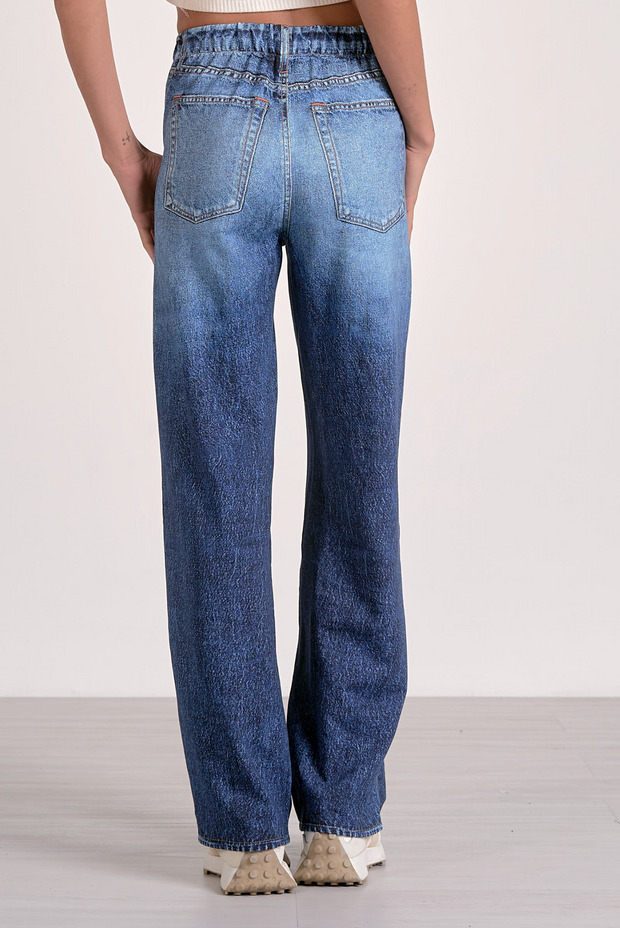 Mirabel Wide Leg Sweatpant Jean