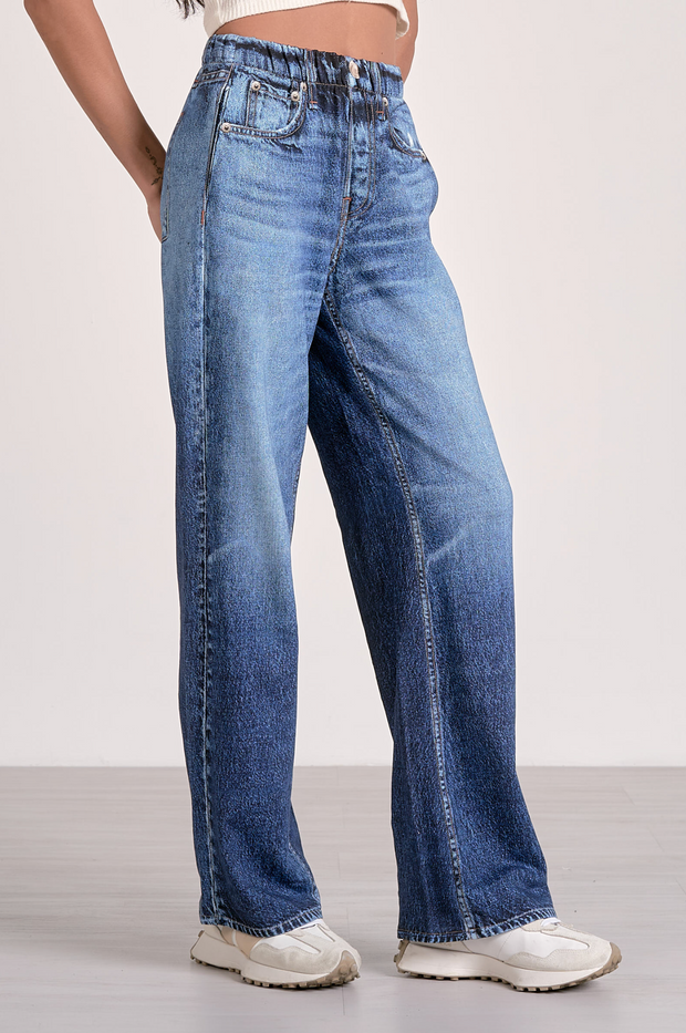 Mirabel Wide Leg Sweatpant Jean