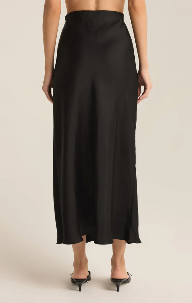 Z Supply Europa Luxe Sheen Midi Skirt