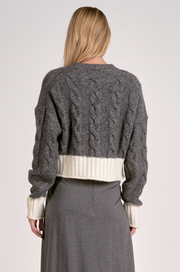 Logan Color Block Cardigan
