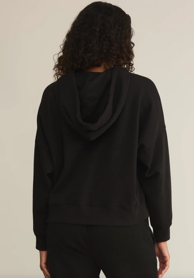 Z Supply Infield Fleece Cropped Hoodie