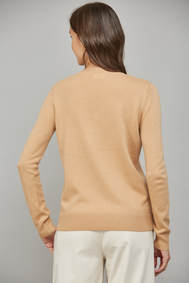 Cynthia Classic V Neck Sweater