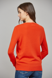 Cynthia Classic V Neck Sweater