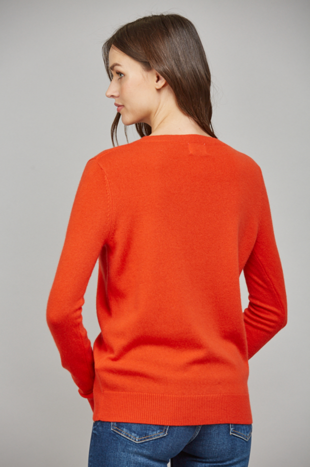 Cynthia Classic V Neck Sweater