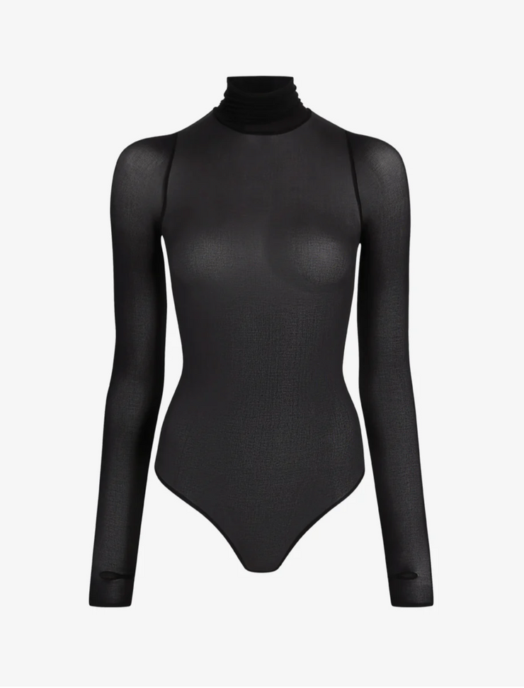 Commando Sheer Turtleneck Bodysuit