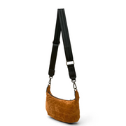 Think Royln Mini Moon Luxe Suede Bag