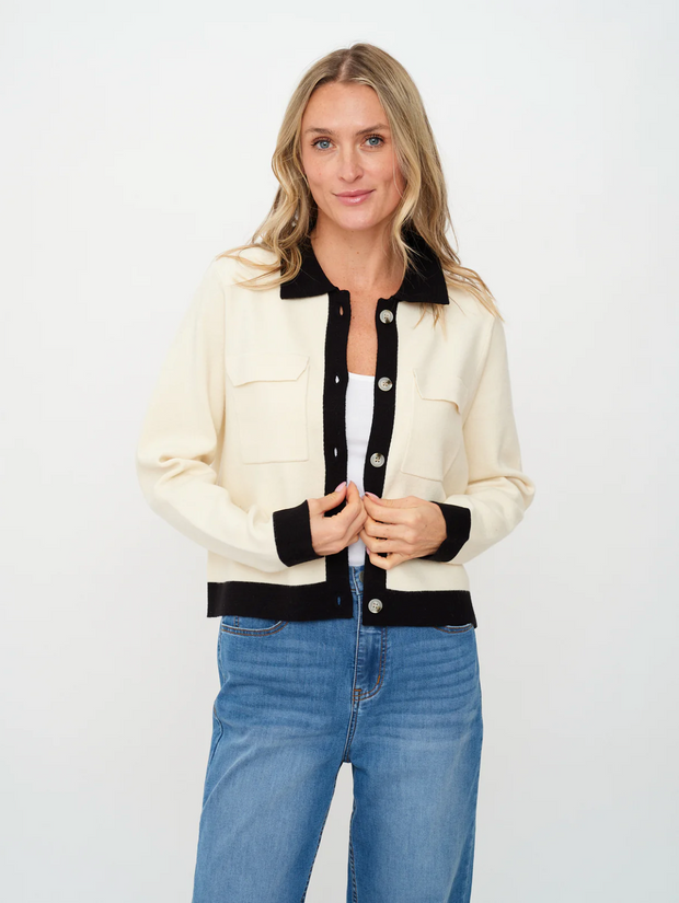 Fallon Colorblock Cardigan