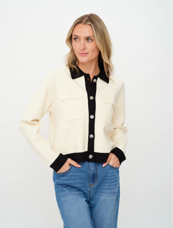 Fallon Colorblock Cardigan