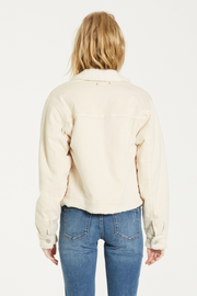 Orly Faux Shearling Trim Jacket