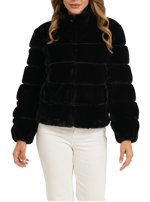 Lizzo Faux Fur Zip Jacket