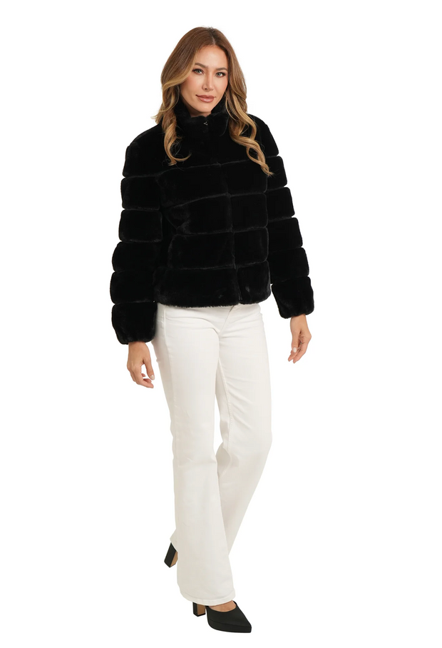 Lizzo Faux Fur Zip Jacket