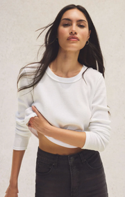Z Supply Arlet Mini Thermal Long Sleeve Top