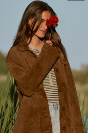 Z Supply Decker Suede Chore Jacket