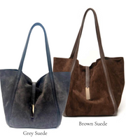 Noel Suede Tote