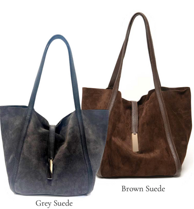 Noel Suede Tote