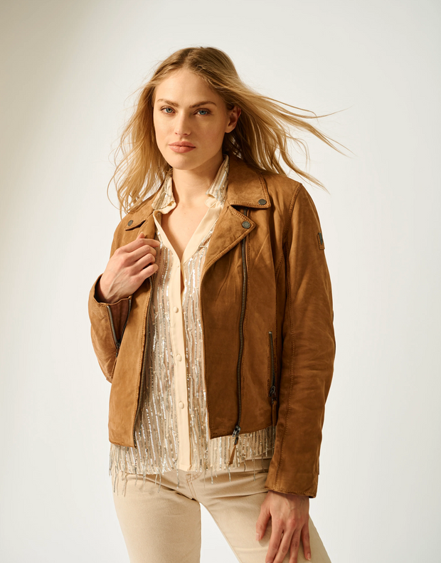 Misty Leather Jacket