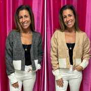 Logan Color Block Cardigan