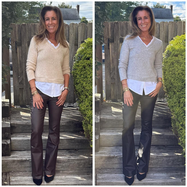 Lucy Layered Ruffle Trim Sweater