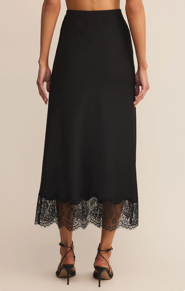 Z Supply Cinder Lace Midi Skirt