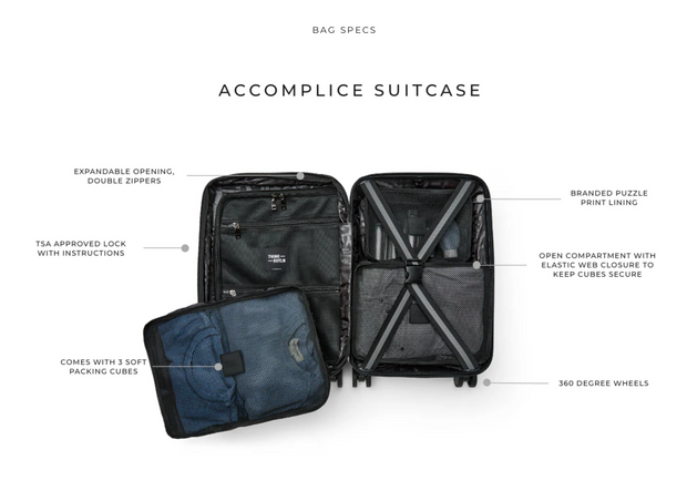 Think Royln Accomplice Suitcase