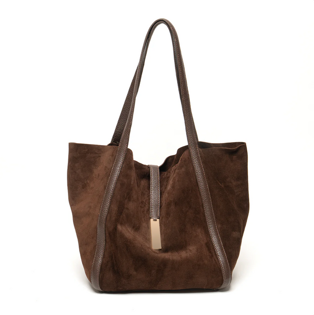 Noel Suede Tote