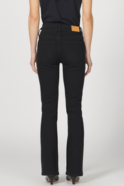 Jax Black Mid Rise Bootcut Jean