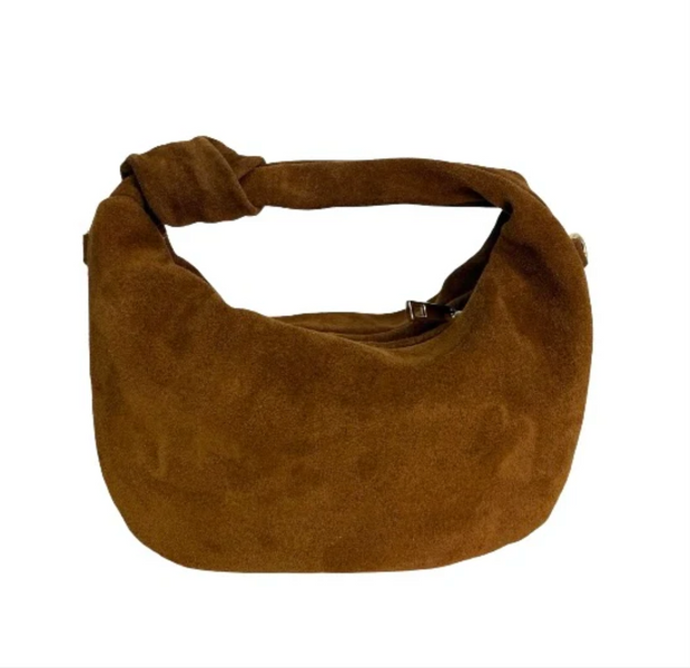 Knot That Suede Bag