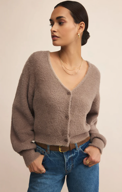 Z Supply Sadira Fluffy Crop Cardigan