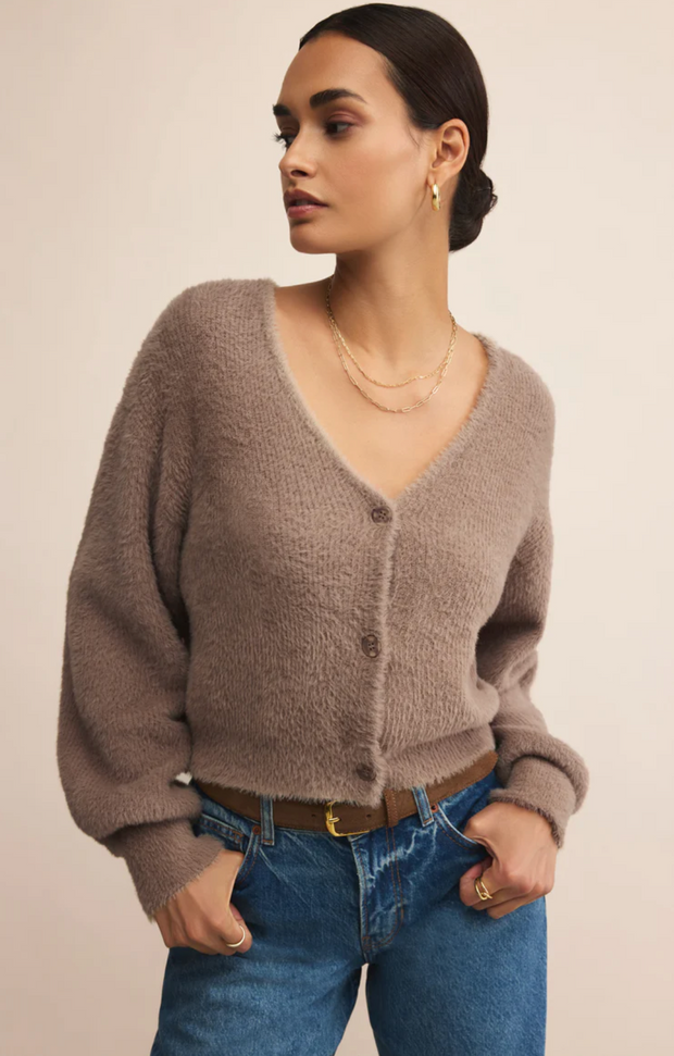 Z Supply Sadira Fluffy Crop Cardigan